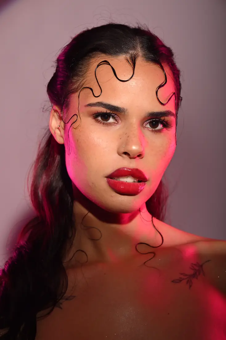 Shooting portrait fashion en studio, près de Nantes, Sonia Photographe