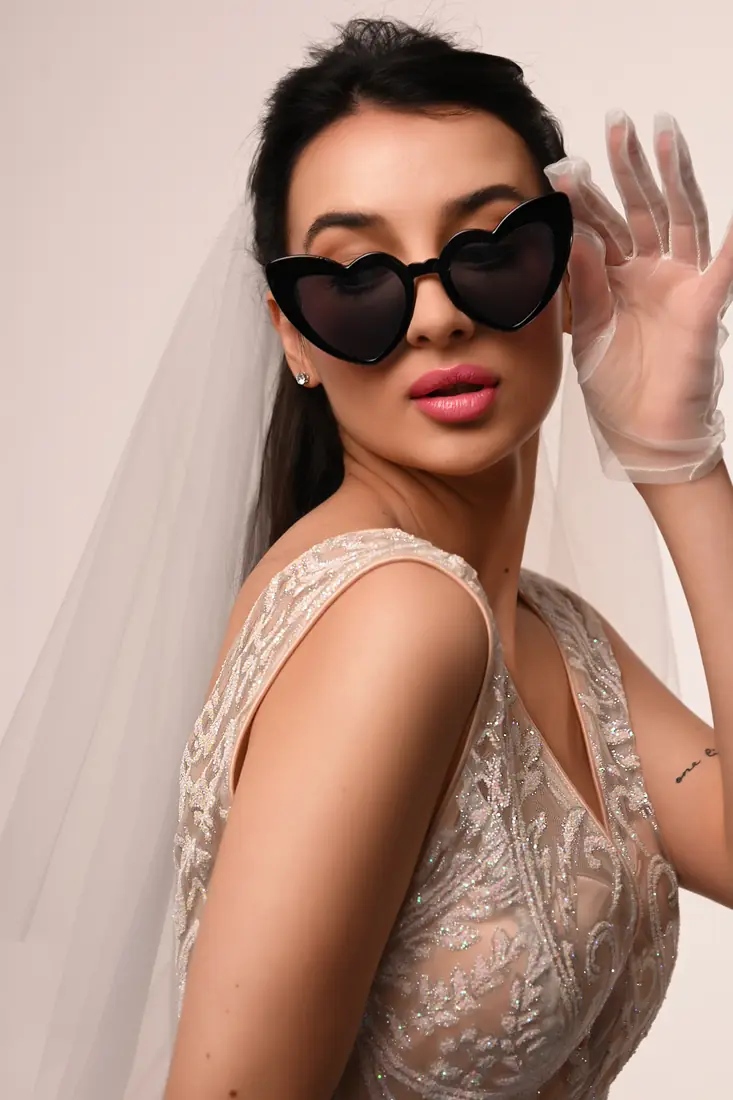 Shooting portrait fashion en studio près de Nantes, Sonia Photographe