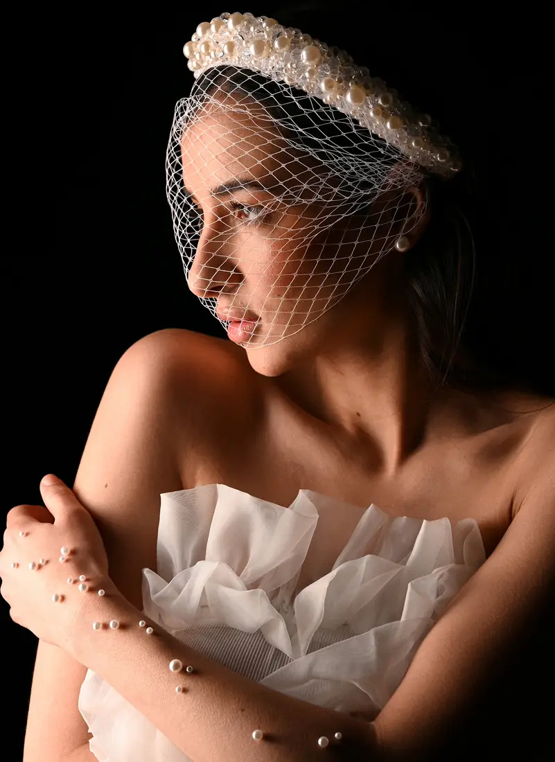 Shooting portrait fashion en studio, près de Nantes, Sonia Photographe